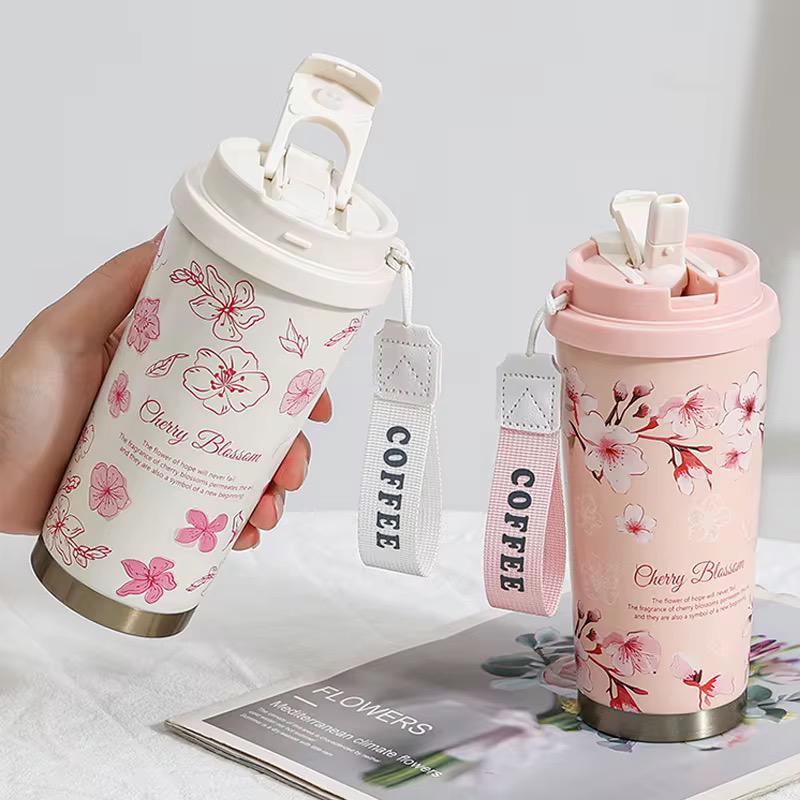 500ml Lily of the Valley Insulated Mug 🇬🇧