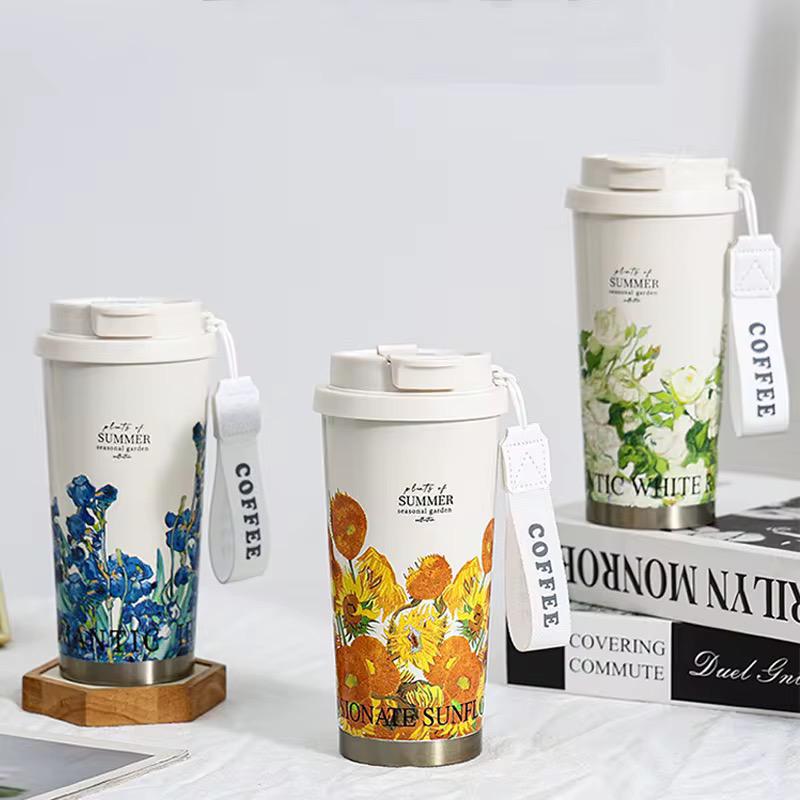 500ml Lily of the Valley Insulated Mug 🇬🇧