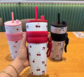 710ml insulated water bottle with straw 🇬🇧