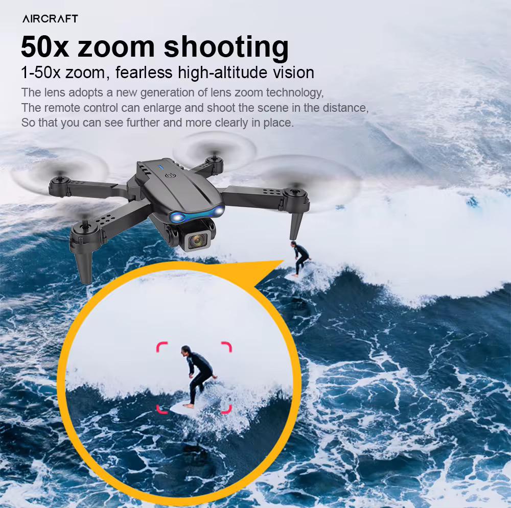 E99 Aerial photography drone with dual cameras 🇬🇧