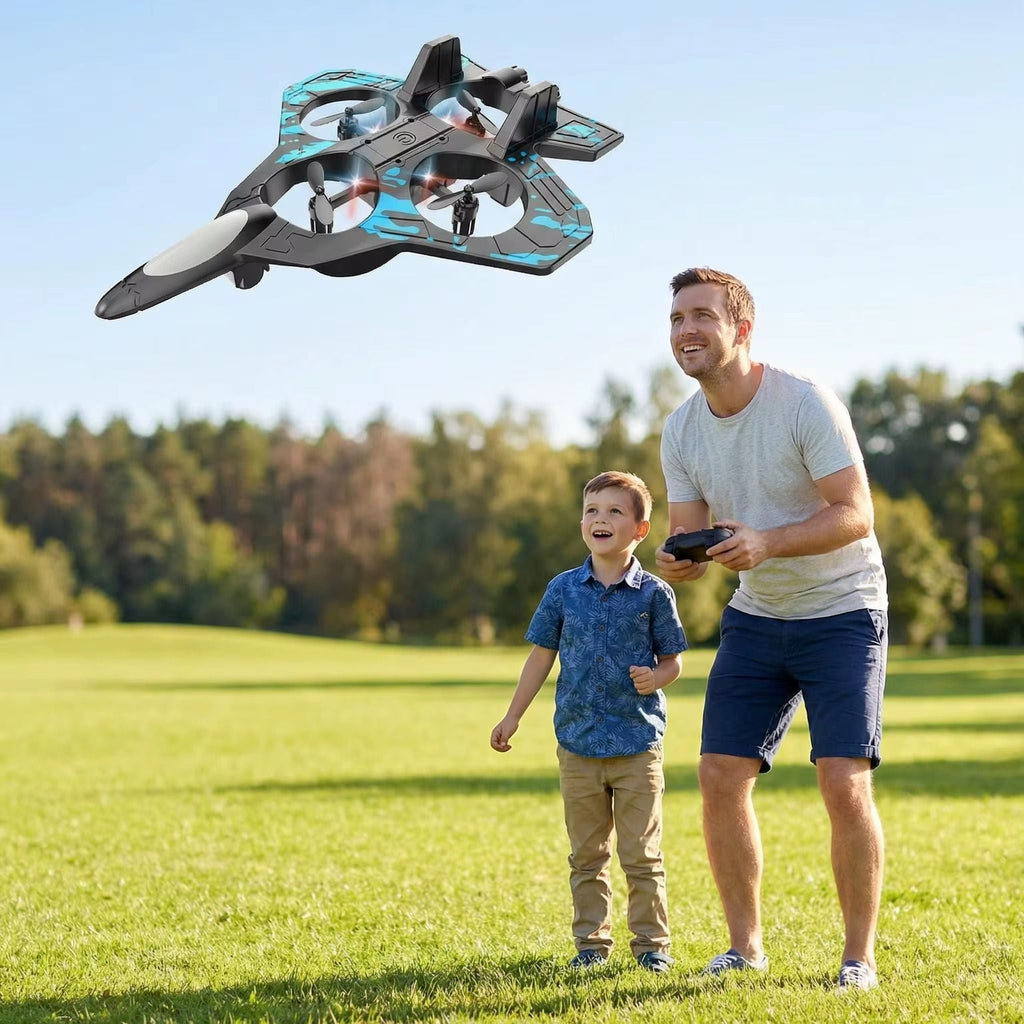 Remote Control Quadruple Aircraft Fighter 🇬🇧
