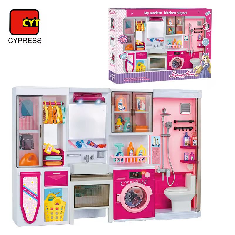 Bathroom playhouse toys full set 🇬🇧