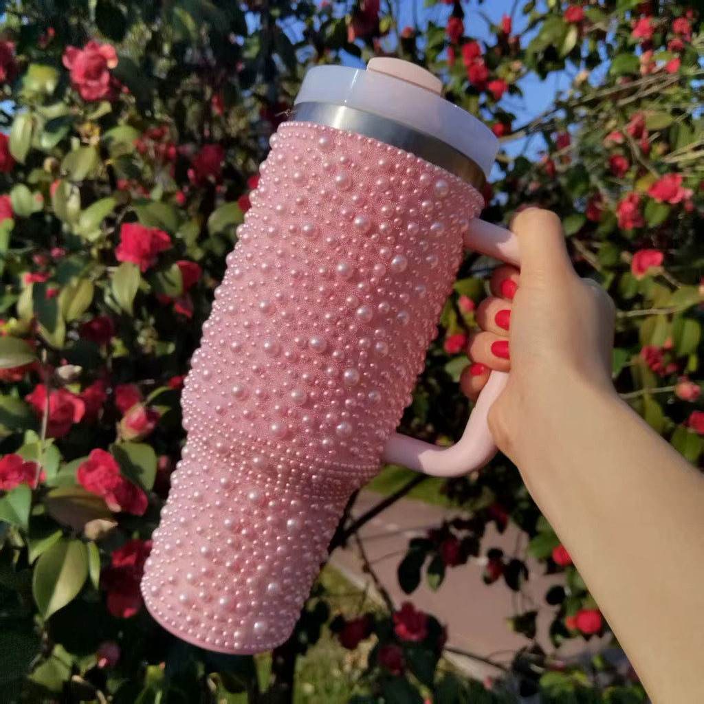 1200ml Pearl-Embedded Thermos Mug 🇬🇧