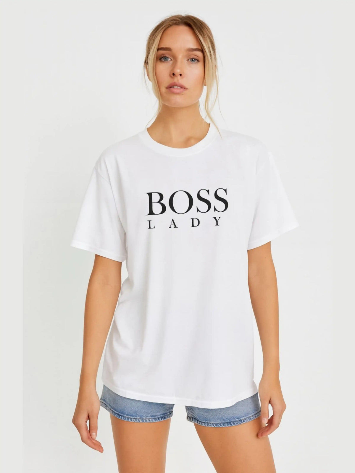 Ladies Boss Lady Oversized T Shirt 🇬🇧