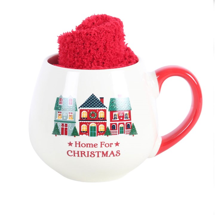 Home for Christmas Mug and Socks Set 🇬🇧