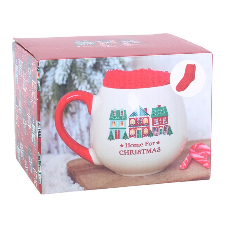 Home for Christmas Mug and Socks Set 🇬🇧