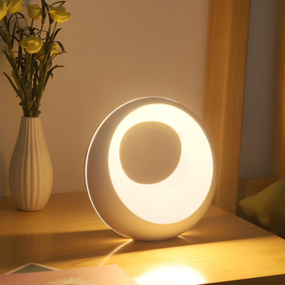 Creative Touch Small Night Lamp RGB Color Changing Remote Control Desk Lamp 🇨🇳