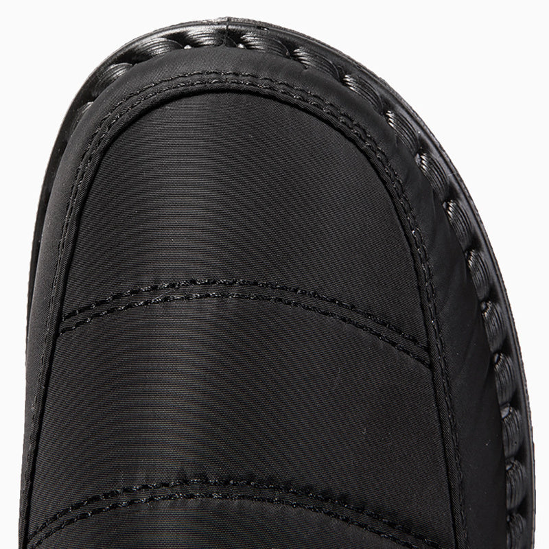 Winter Snow Boot Hook And Loop Fastener Waterproof Low Heels Platform Ankle Boots 🇨🇳