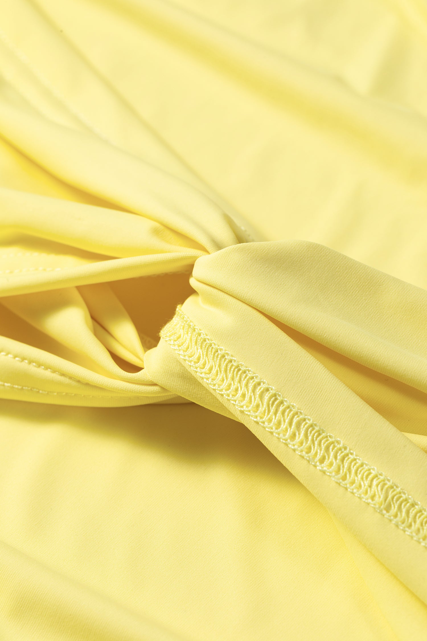 Yellow Cream Daring Back Cutout Active Mini Dress with Shorts 🇺🇸