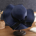 Summer Sun Hat Women Straw Hats Sunshade Panama  Fashion 🇨🇳