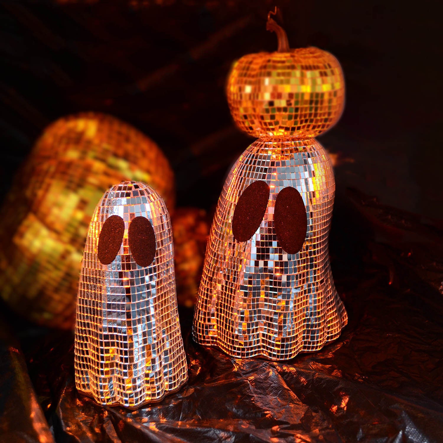 Halloween Diss Cute Mosaic Mirror Patch Decoration Desktop Decoration 🇨🇳