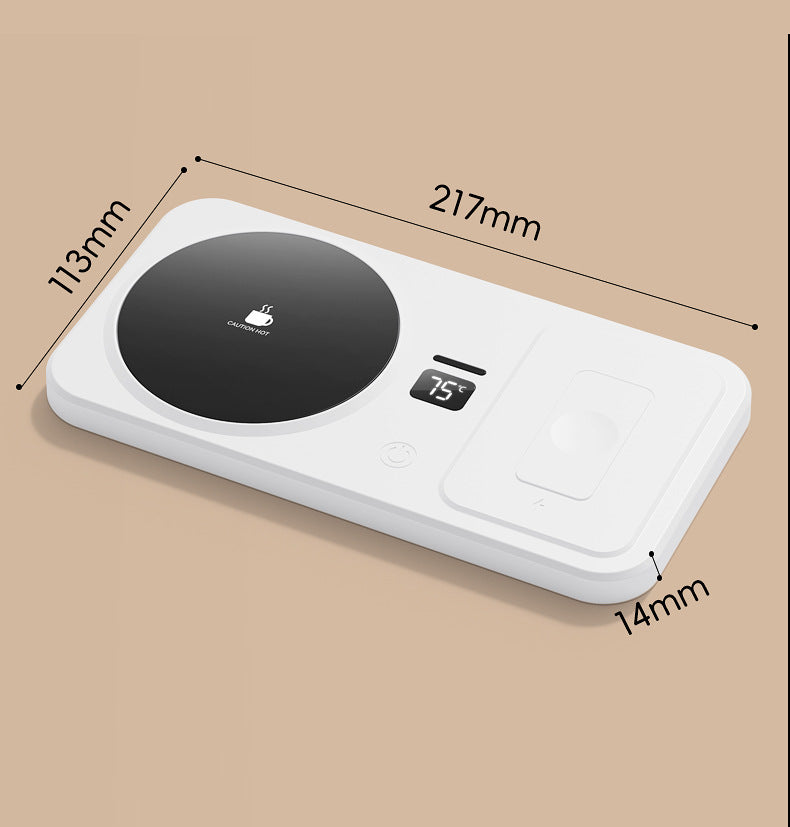 Multifunctional Home Smart Thermal Cup Pad Wireless Charging Heating Base 🇨🇳