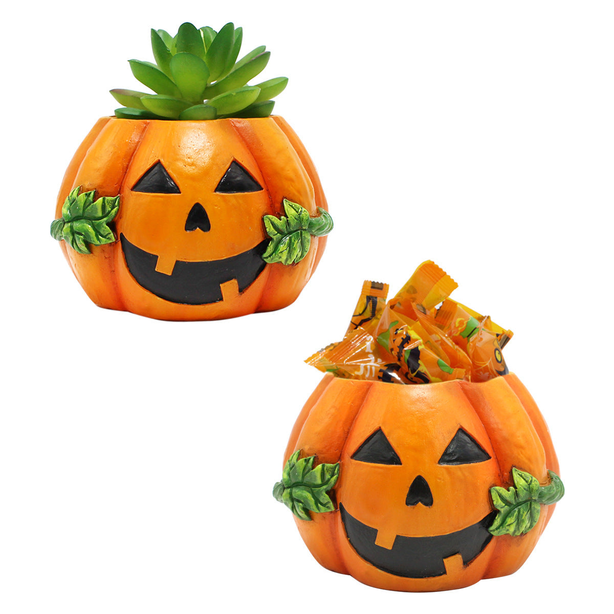 Halloween Pumpkin Decoration Flower Pot 🇨🇳