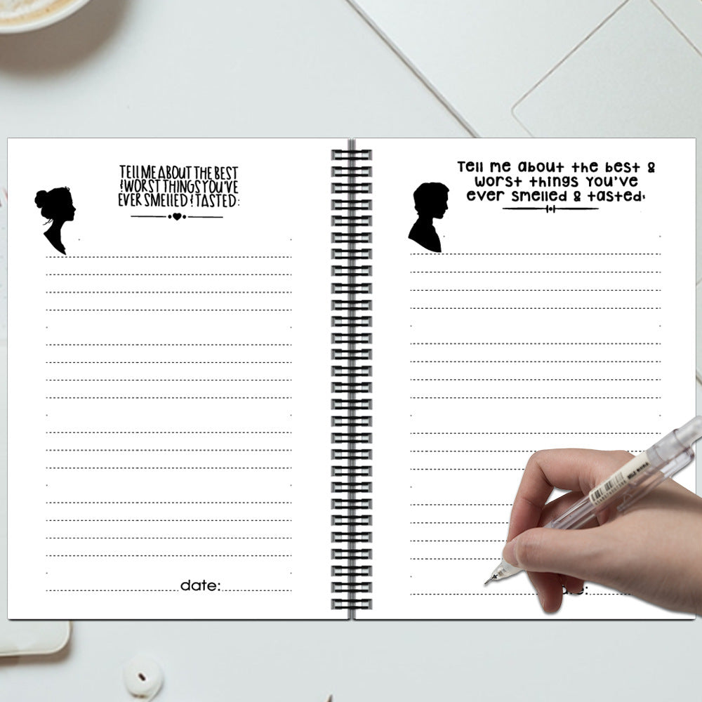 Wife Husband Back Forth Journal Notebook 🇨🇳