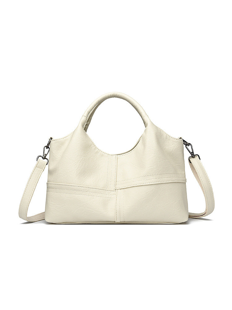 Soft Leather Handbag Women's Lightweight And Large Capacity Crossbody Bag 🇨🇳