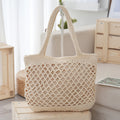 Handwoven Bag Casual Straw Tote Bag 🇨🇳