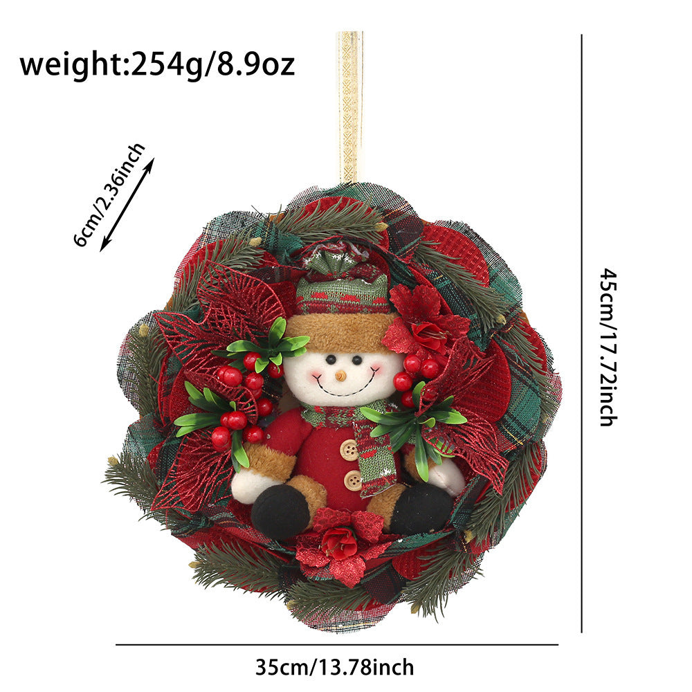 Old Man Snowman Wall Hanging Yard Decoration 🇨🇳