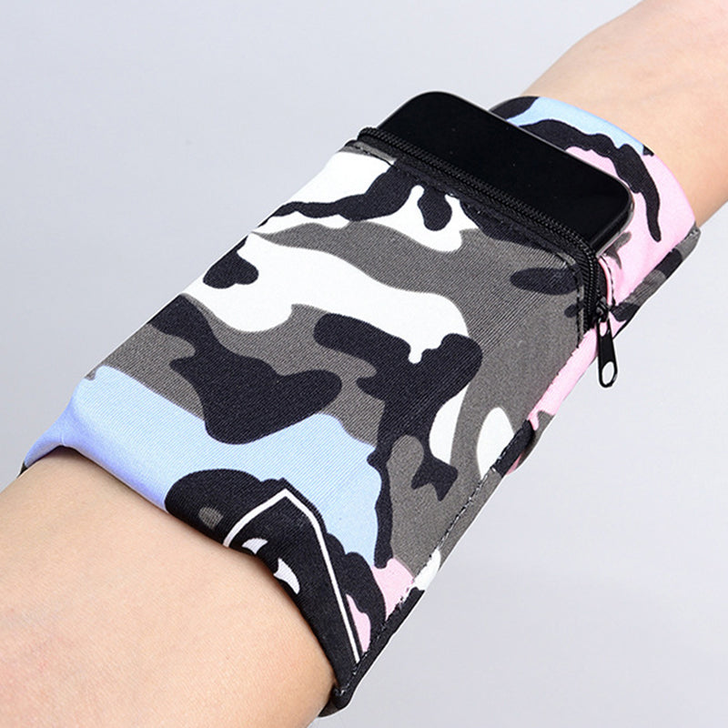 Running Mobile Phone Arm Bag Men Women Wristband Wrist Armband Fitness Wrist Bag Outdoor 🇨🇳
