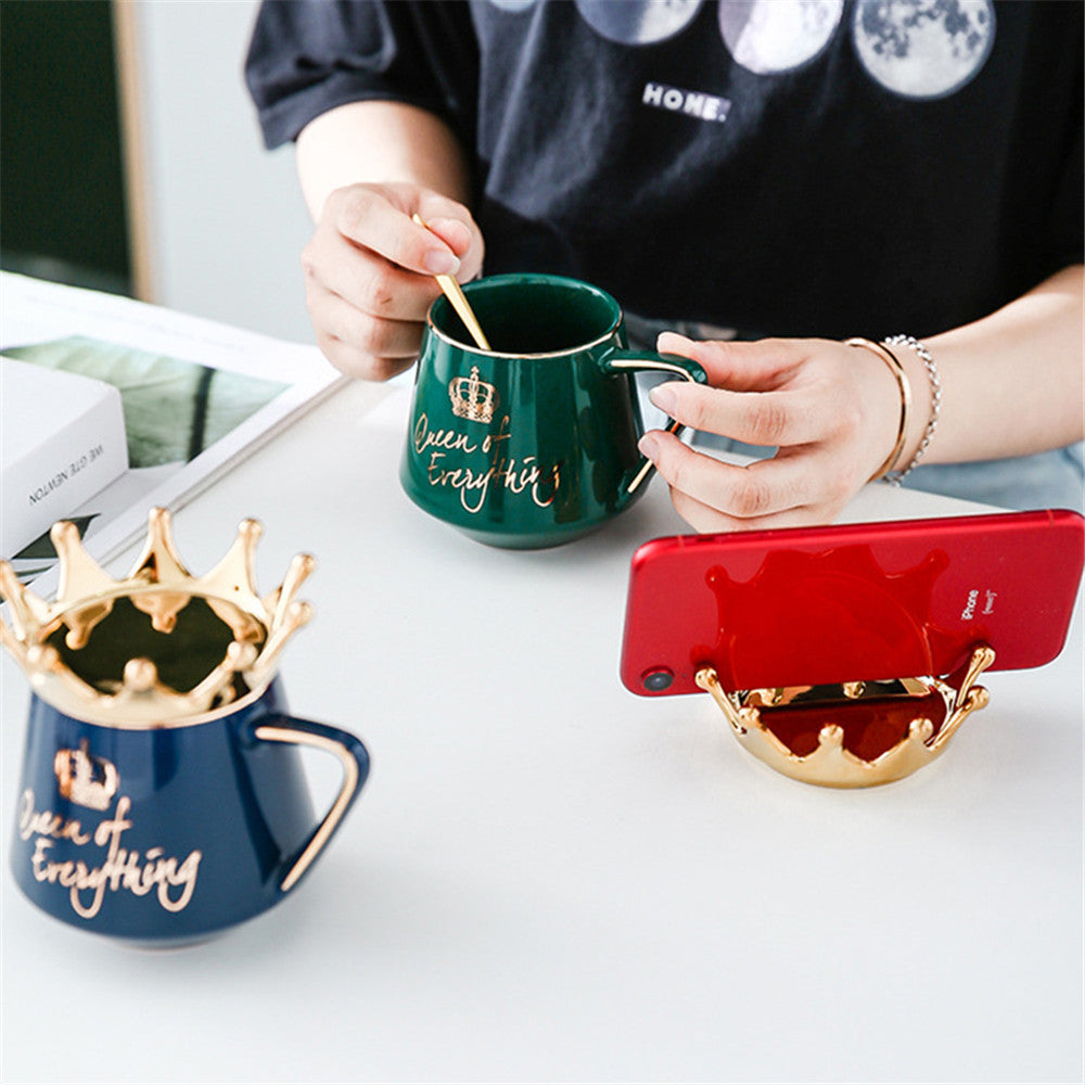 New Fashion Crown Ceramic Mug 🇨🇳