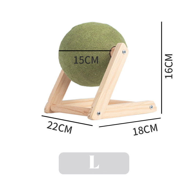Cat Nip For Cats Safe Healthy Cat Nip Toys Giant Catnip Ball With Holder 🇨🇳