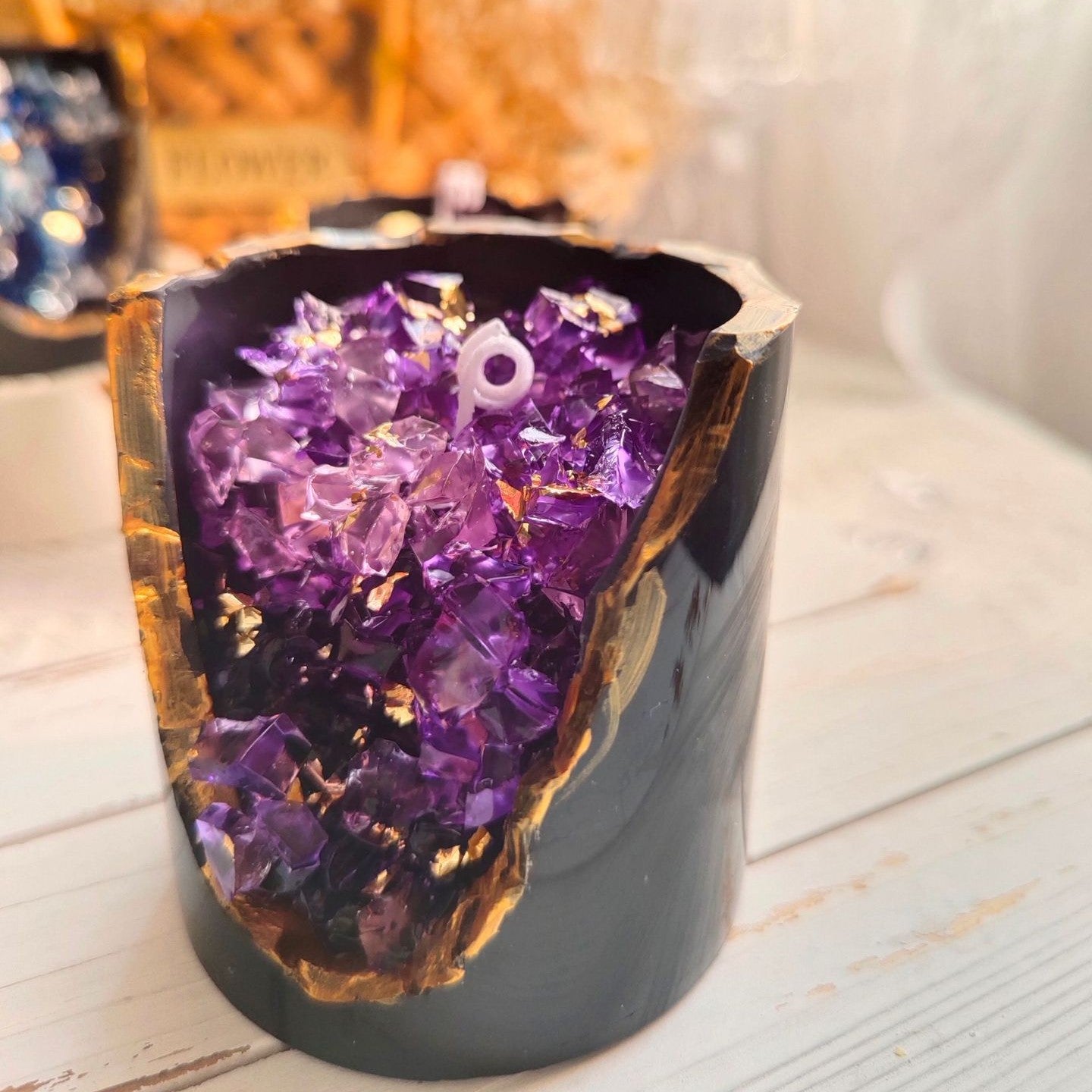 Crystal Aromatherapy Candle Ornaments Birthday Gift 🇨🇳