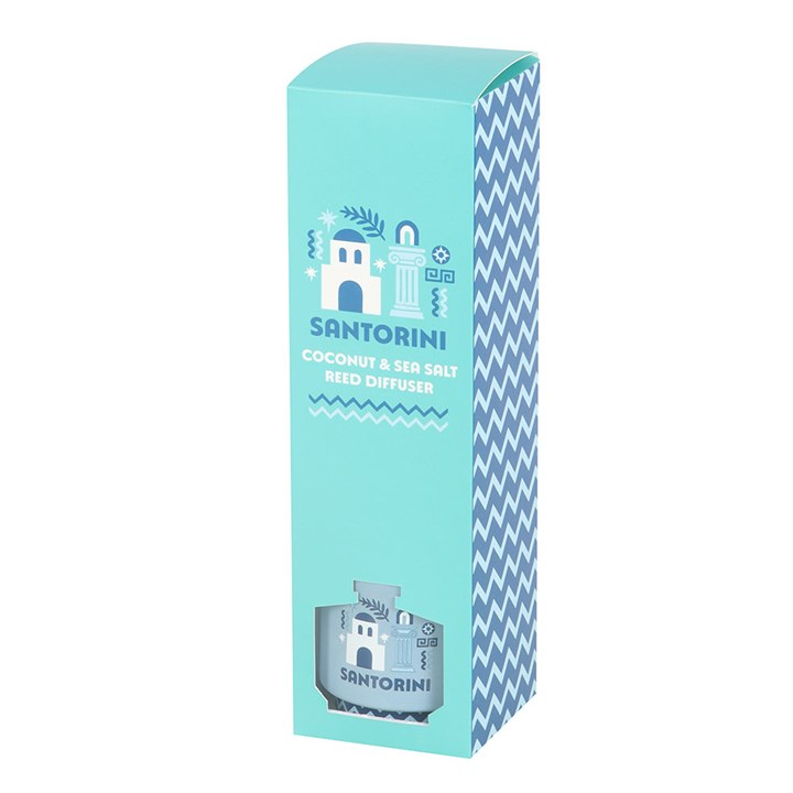 Santorini Coconut & Sea Salt Reed Diffuser 🇬🇧