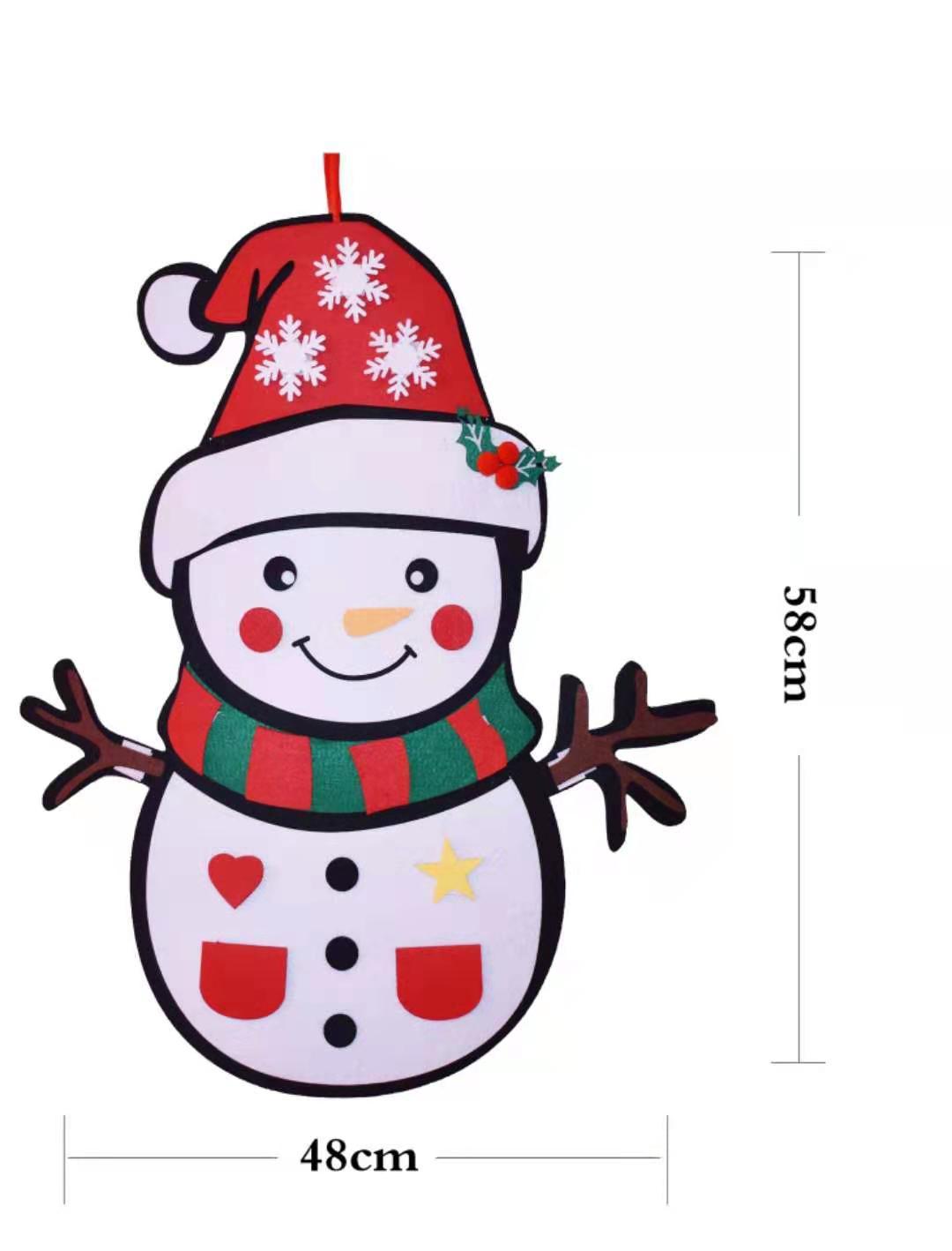 Creative Felt Christmas Tree Pendant Ornaments Gifts 🇨🇳