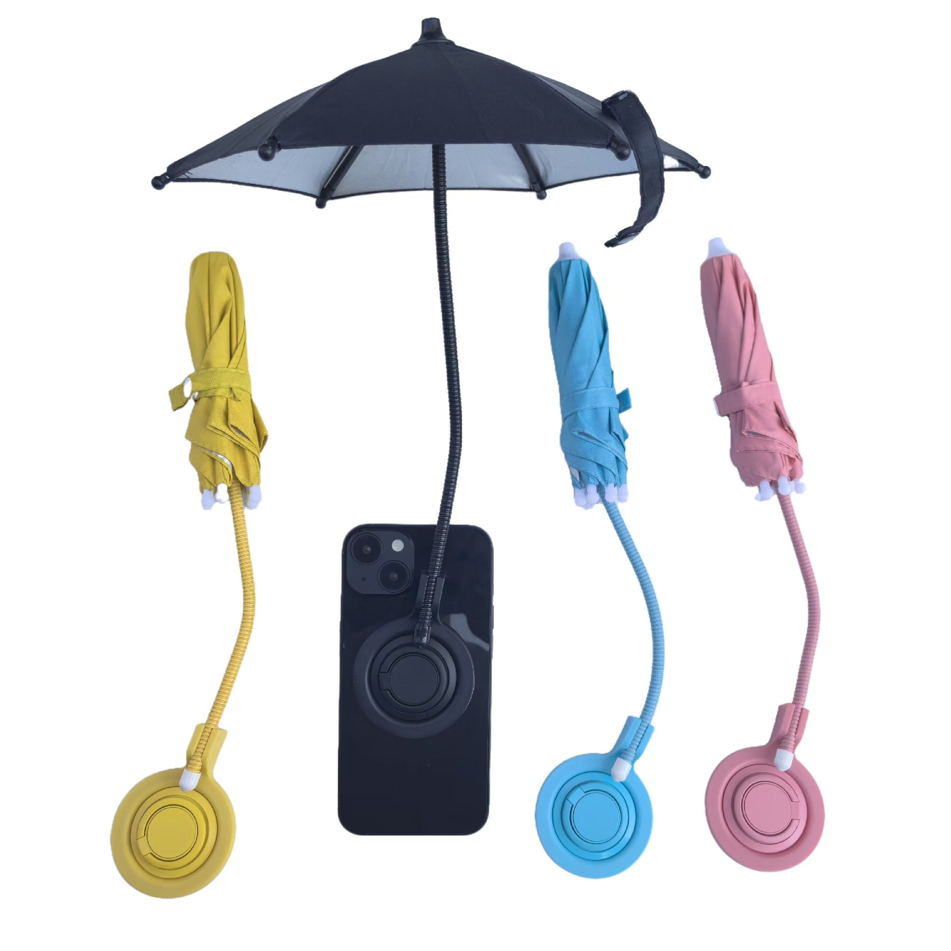 Magnetic Retractable Mobile Phone Umbrella Bracket 🇨🇳