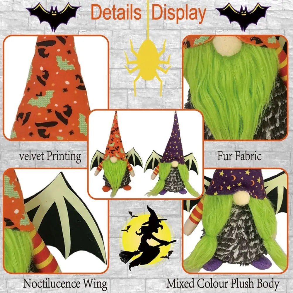 Halloween Glowing Bats Faceless Doll Decoration 🇨🇳