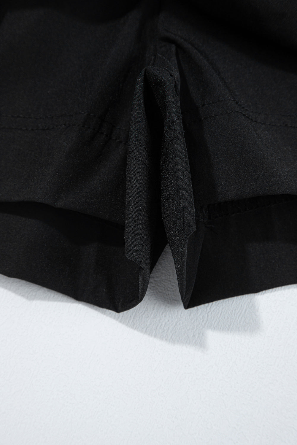 Black Cargo Pocket Elastic Waist Active Casual Skort 🇬🇧