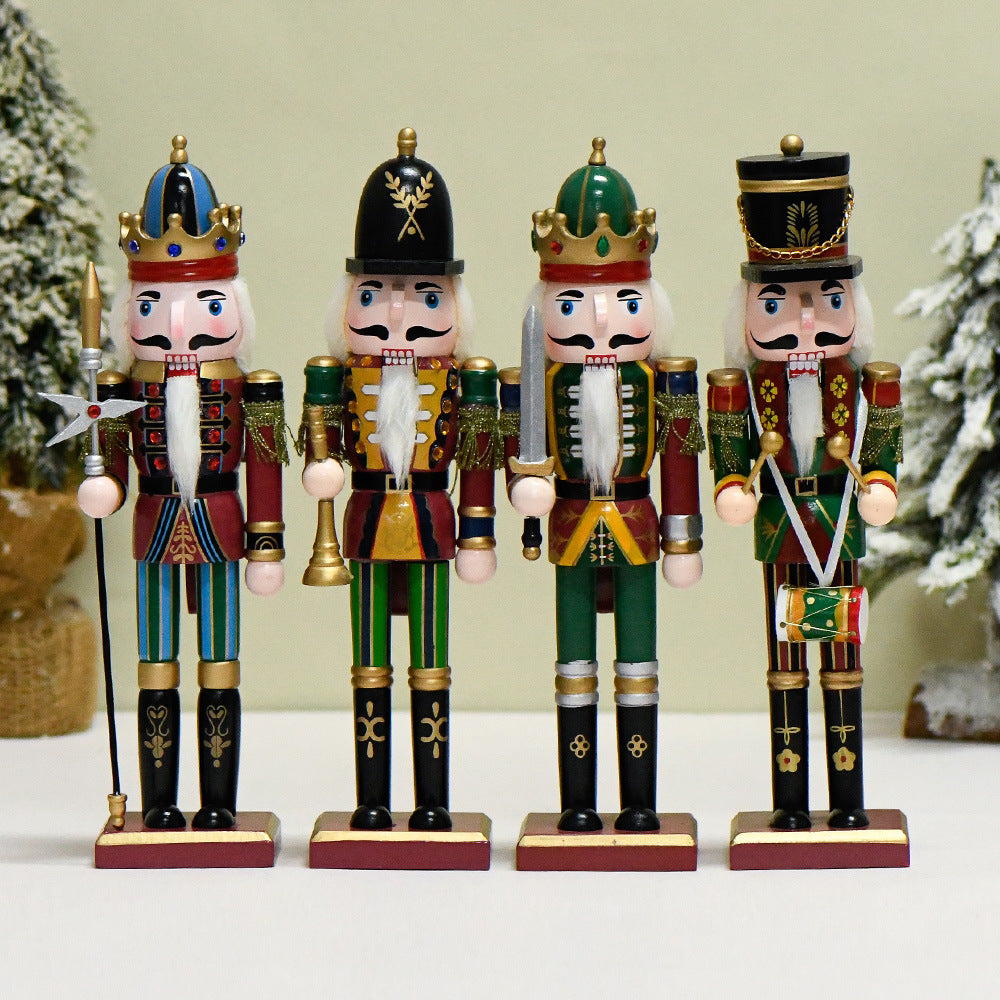Nutcracker Puppet Soldier Christmas Decoration Home Decor 🇨🇳