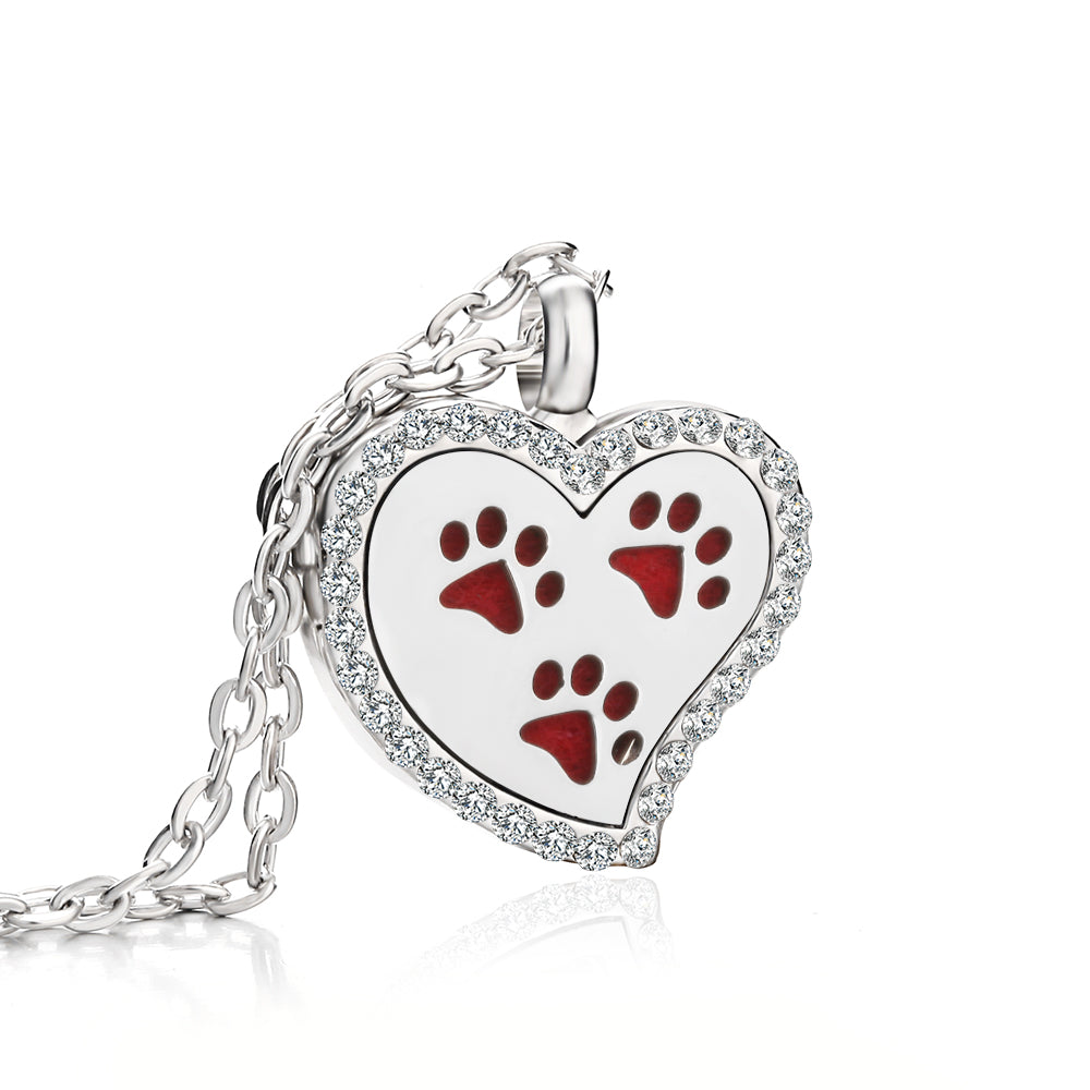 Jewelry Heart Fragrance Essential Oil Diffuser Necklace 🇨🇳