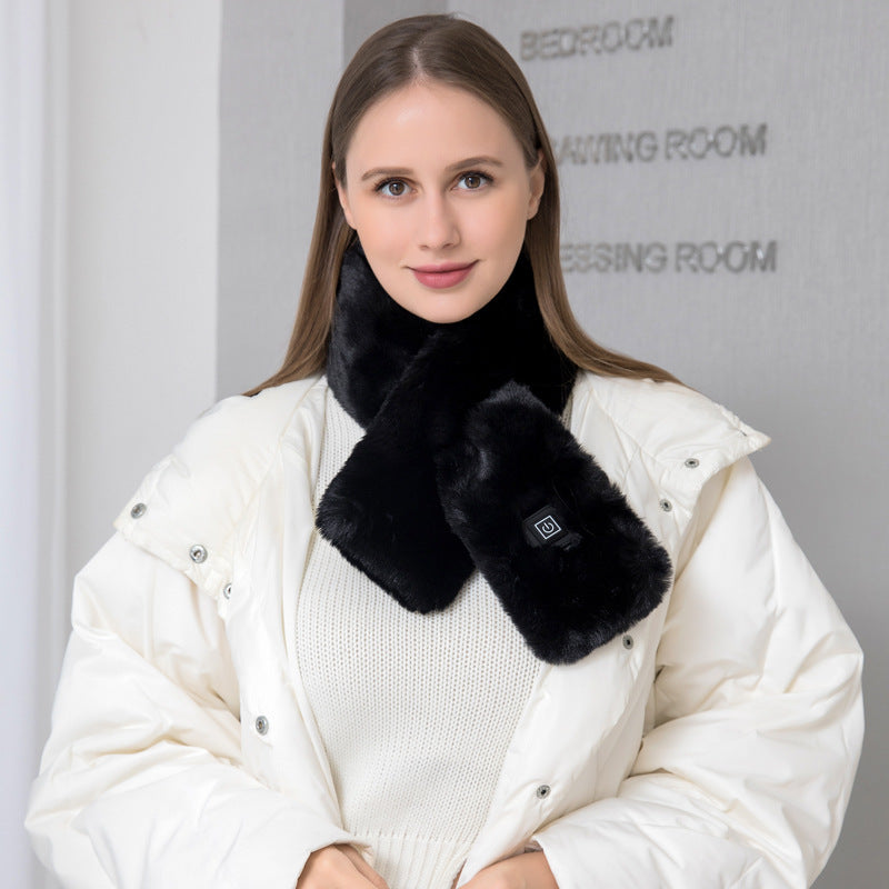 Heating Scarf USB Electric Heated Neck Wrap Heating Pad Pain Relief Three-gear Temperature Control Neck Warmer For Women Men 🇨🇳