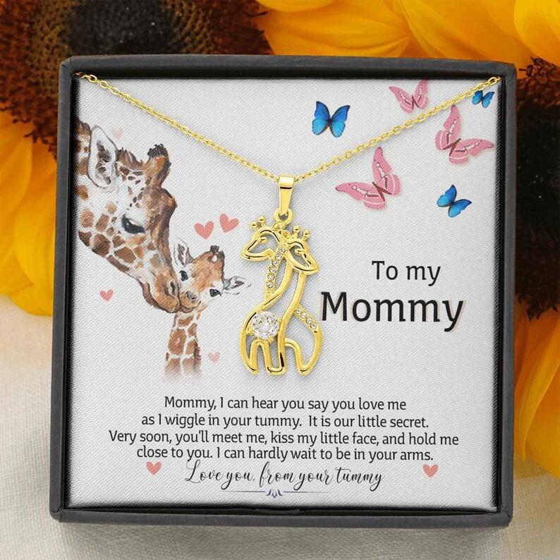 Giraffe Necklace Micro Inlaid Zirconium Fashion Simple Clavicle Chain 🇨🇳