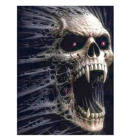 Diamond Painting Horror Skull Art Mosaic Home Wall Decoration 🇨🇳