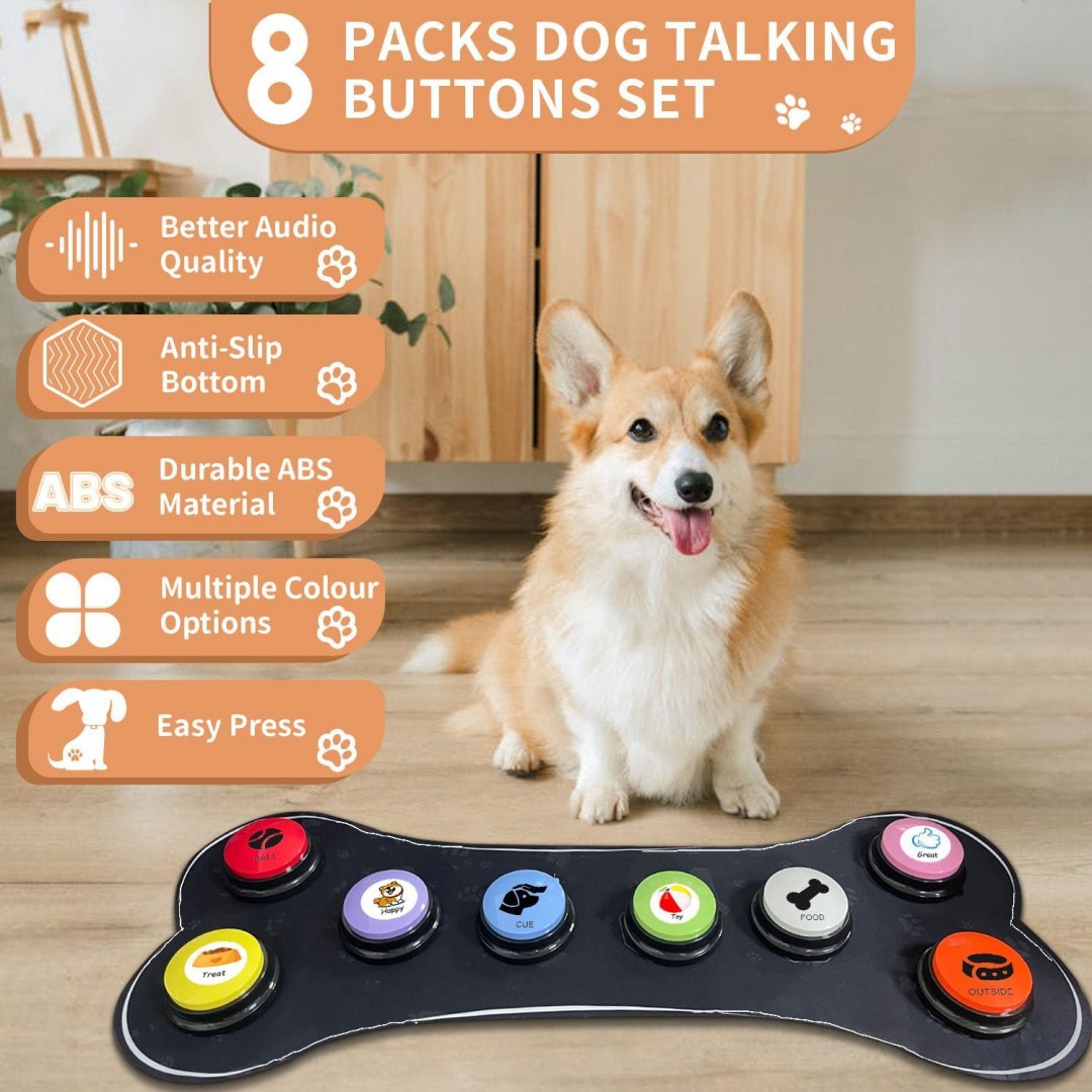 Pet Communication Button Dog Button Talking Pet Key 🇨🇳