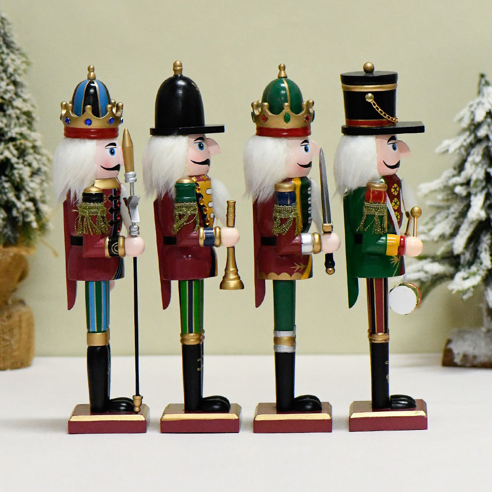 Nutcracker Puppet Soldier Christmas Decoration Home Decor 🇨🇳