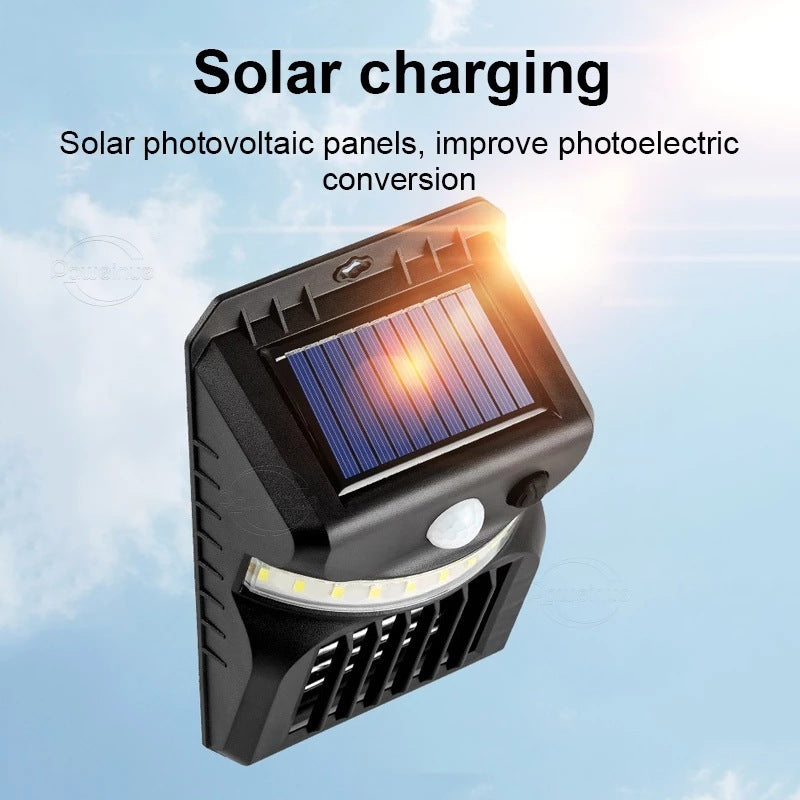 New Solar Wall Lamp Upgrades insect Repellent Function 🇨🇳