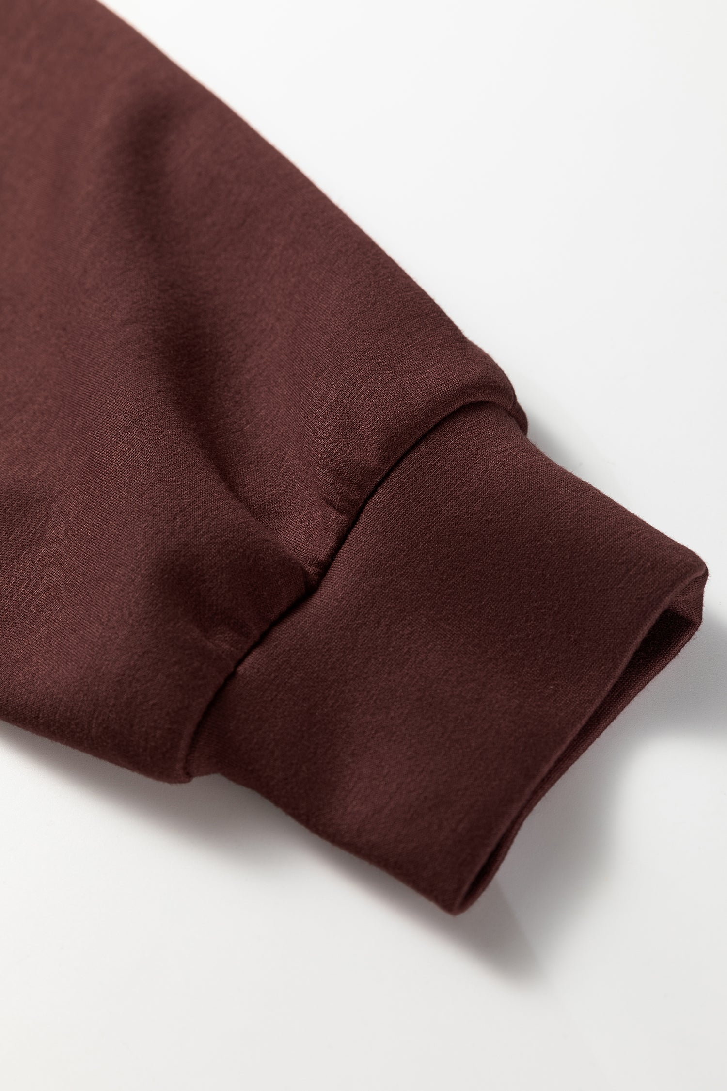 Chicory Coffee Button Drawstring Cropped Hoodie Jogger 2pcs Set 🇺🇸