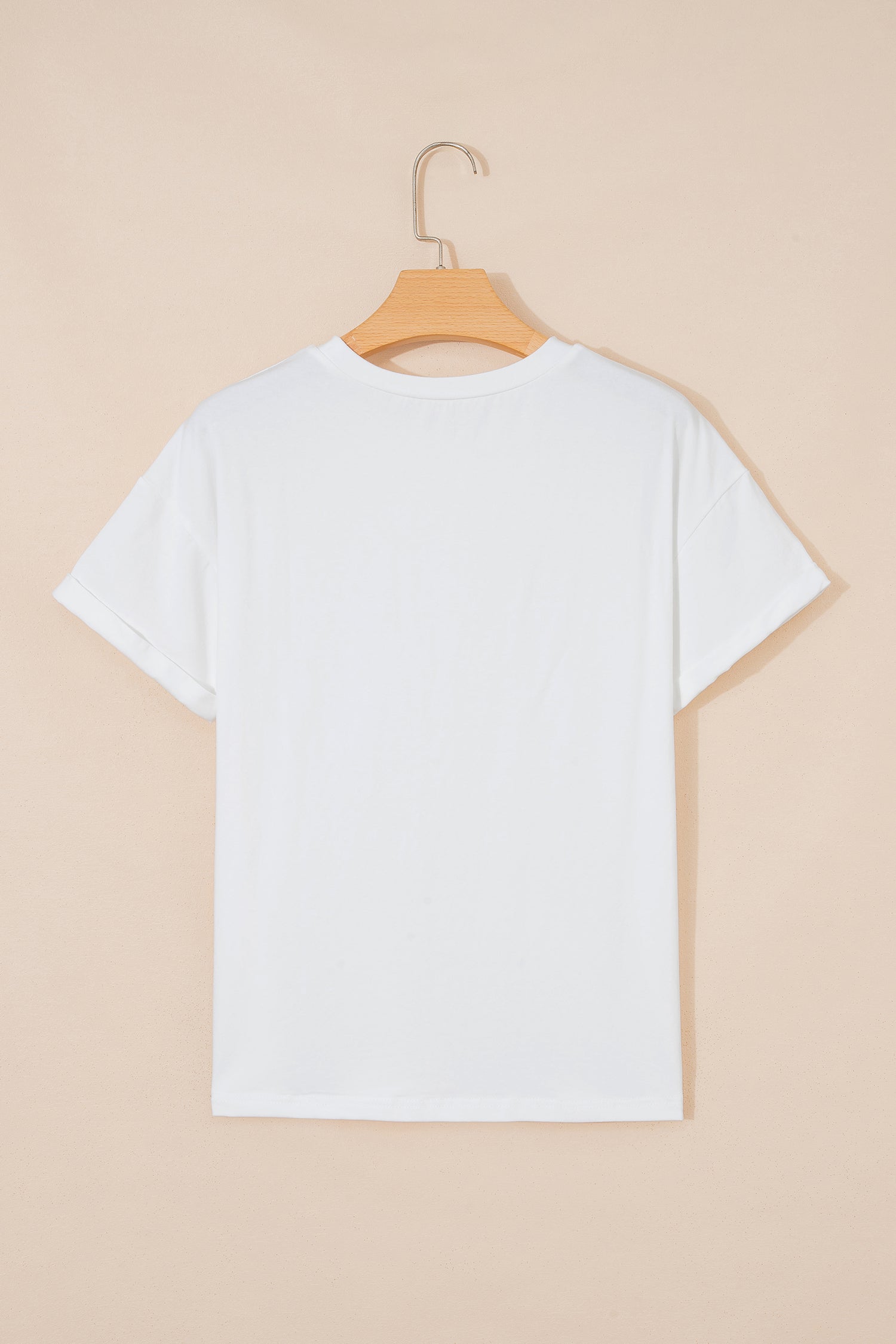 White Coquette Cowgirl Elements Printed Relaxed Tee 🇺🇸