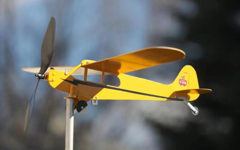 Outdoor Garden Decoration Airplane Weather Vane 🇨🇳