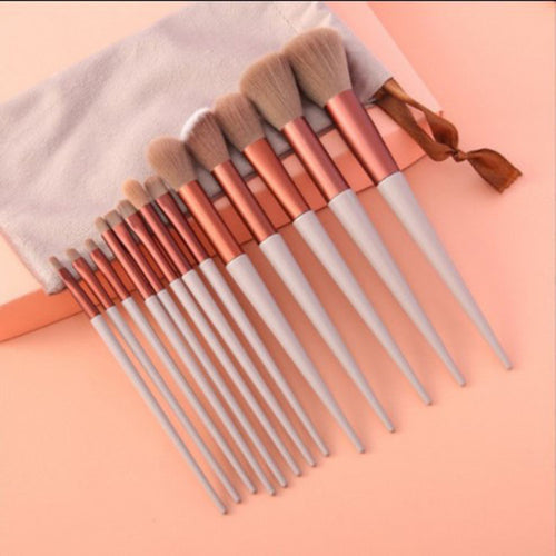 13Pcs Makeup Brush Set Make Up Concealer Brush Blush Powder Brush Eye Shadow Highlighter Foundation Brush Cosmetic Beauty Tools 🇨🇳