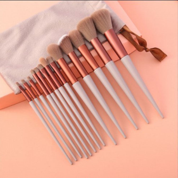 13Pcs Makeup Brush Set Make Up Concealer Brush Blush Powder Brush Eye Shadow Highlighter Foundation Brush Cosmetic Beauty Tools 🇨🇳