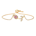 Cute Tulip Bracelet - Pink & White 🇬🇧