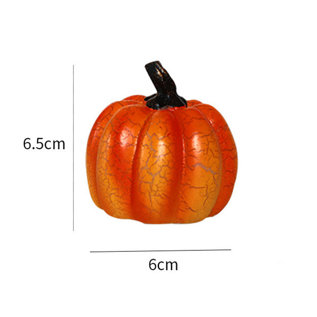 New Halloween Pumpkin Lantern Simulation Pumpkin LED Candle Lamp Resin Luminous Pumpkin 🇨🇳