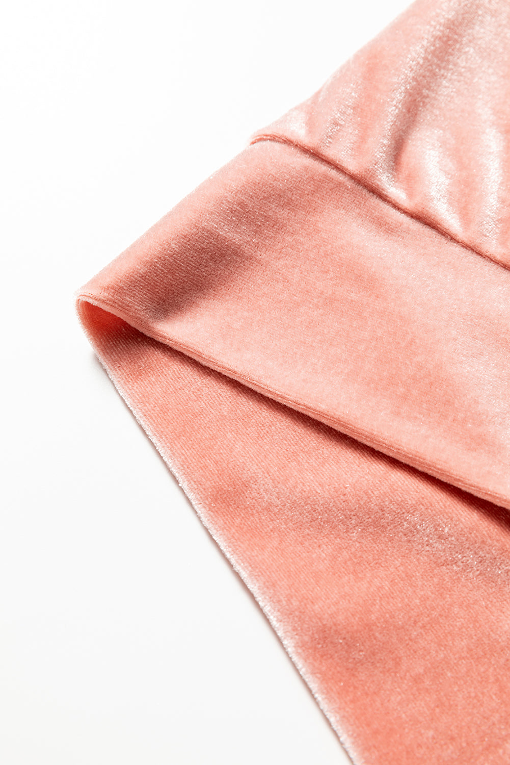 Peach Blossom Velvet Zip-up Hoodie and Wide Leg Pants Set 🇺🇸
