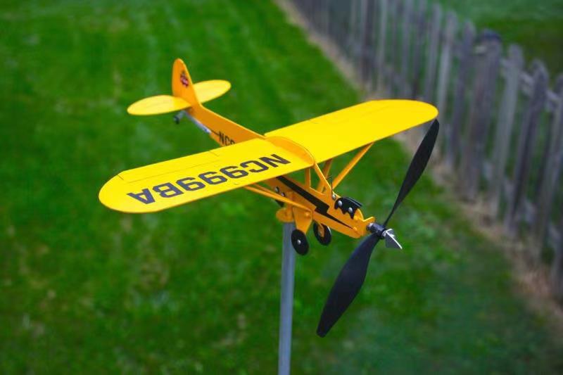 Outdoor Garden Decoration Airplane Weather Vane 🇨🇳