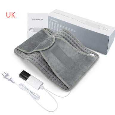 Back Heating Support Belt Heated Waist Brace With Adjustable Temperature Warm Back Belt Abdomen Warmer Lumbar Support Pad 🇨🇳