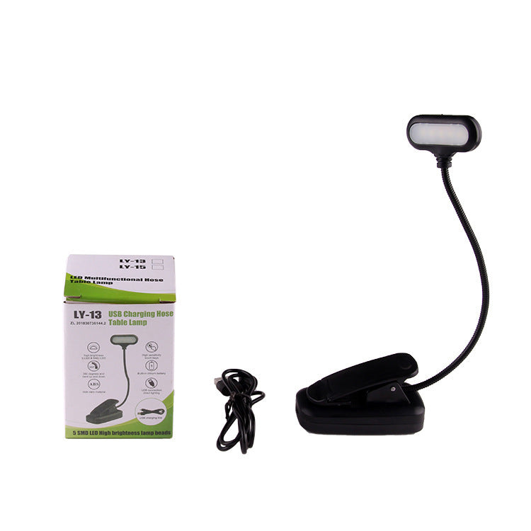 Bedside Reading Clip Lamp USB Charging Hose Lamp Led Desk Lamp 🇨🇳