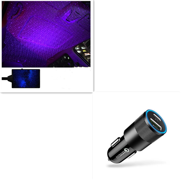 Star Light Projector Party Lights USB LED Light Interior Lighting LED Interior Car Lights Starry Sky Galaxy Night Lights 🇨🇳